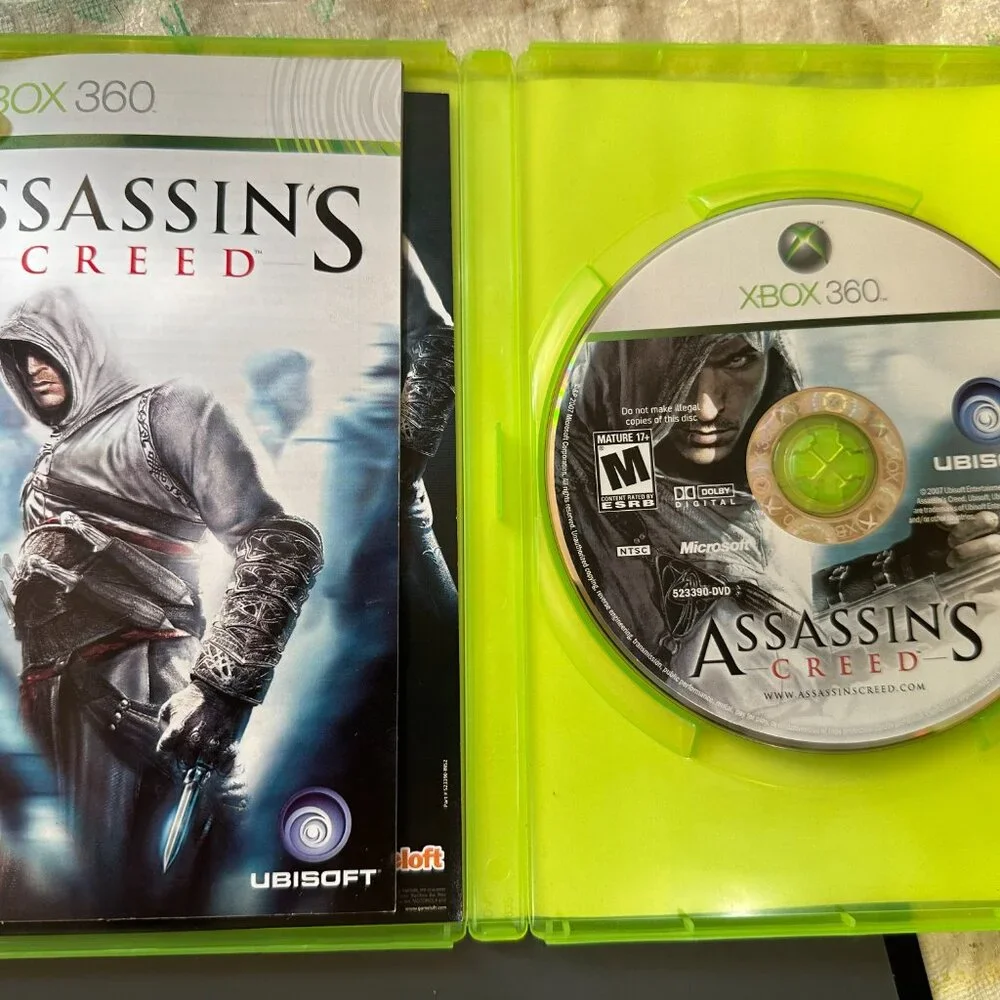 Lot of 4 Assassin's Creed Xbox 360 Games Revelations Brotherhood Assassin's Cree